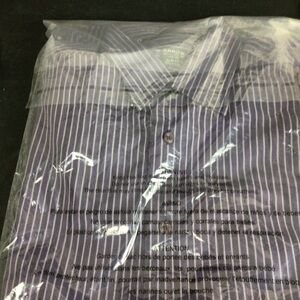 Arrow Men's Purple Striped Shirt Slim Fit